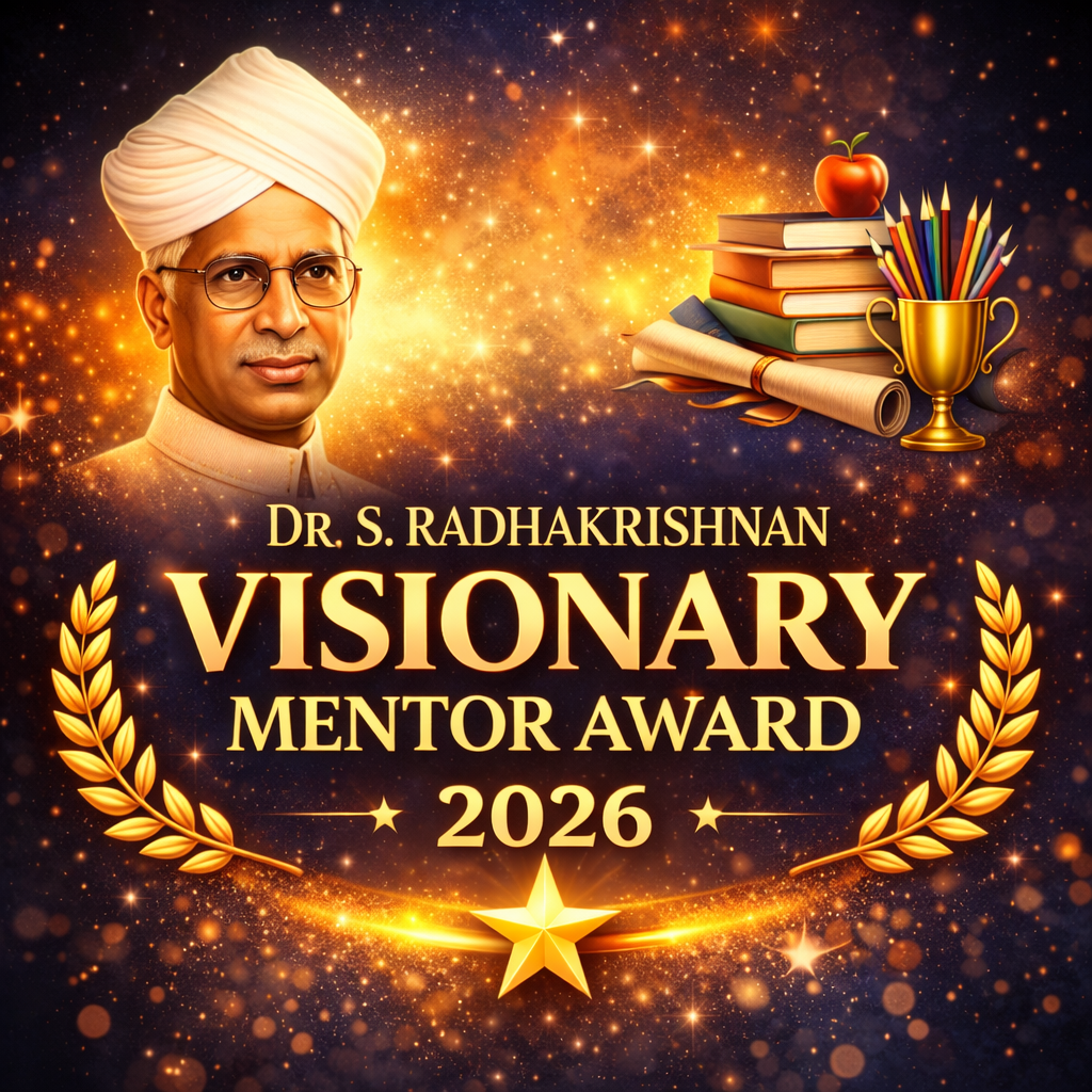 Dr. S Radhakrishnan Visionary Mentor Award 2026